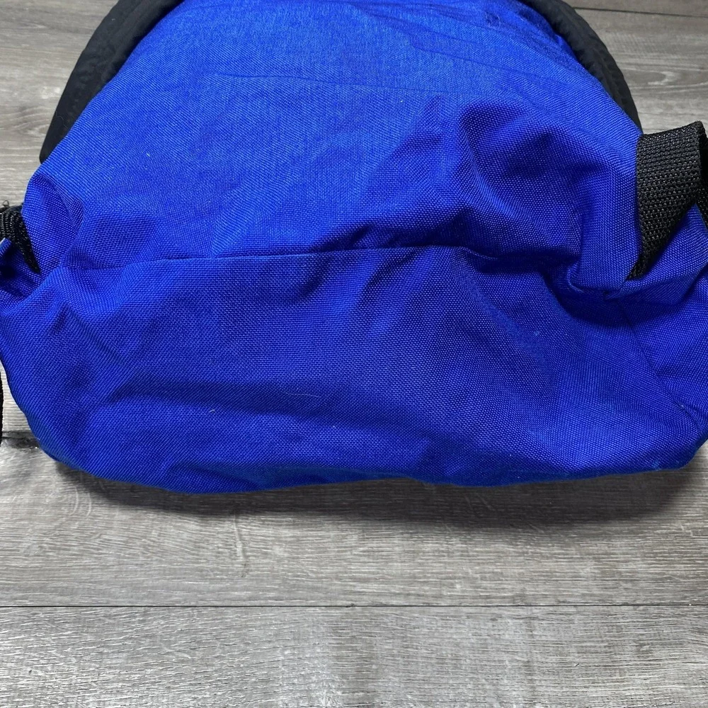 Vintage‎ JanSport Backpack Royal Blue Made in USA Classic Daypack School Bag